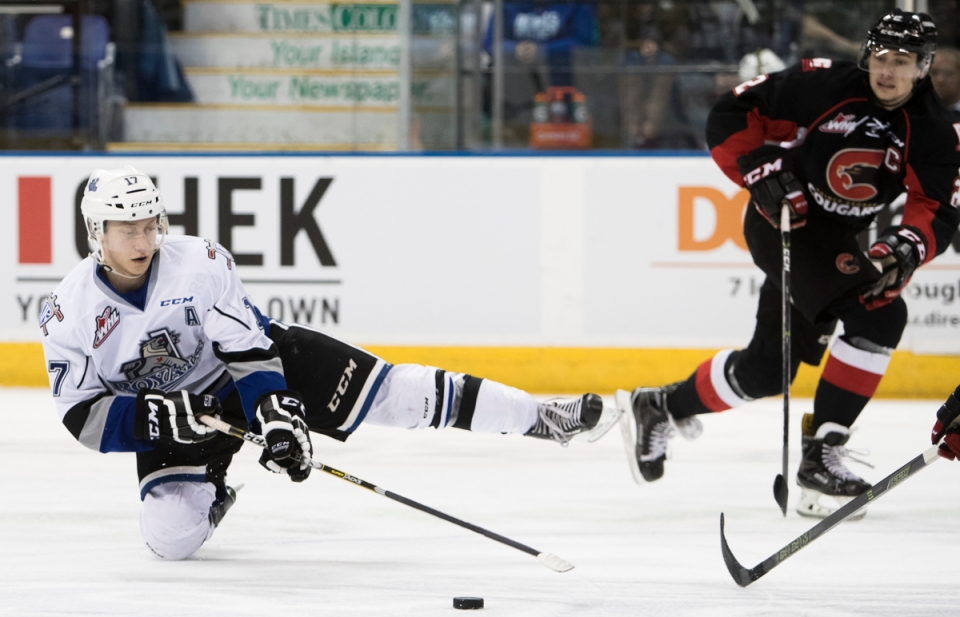 The Prince George Cougars visit Victoria Royals.